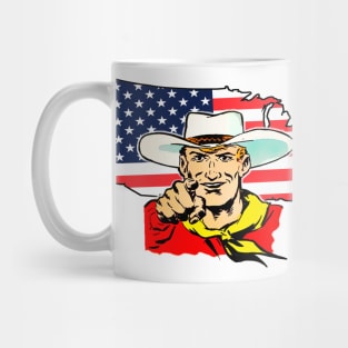 Patriot cowboy Mug